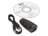 Eaton Tripp Lite Series Keyspan High Speed USB to Serial Adapter - Vänster vinkel