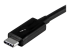 StarTech.com 1m (3.3ft) Thunderbolt 3 Cable, 20Gbps, 100W PD, 4K Video, Thunderbolt-Certified, Compatible w/ TB4/USB 3.2/DisplayPort - Närbild