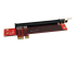StarTech.com PCI Express X1 to X16 Low Profile Slot Extension Adapter - Vänster vinkel