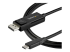 StarTech.com USB C till DisplayPort 1.4-kabel på 2 m för 8K vid 60 Hz/4K - Närbild
