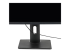 StarTech.com Free Standing Single Monitor Mount, Height Adjustable Monitor Stand, For VESA Mount Displays up to 32" (15lb/7kg), Ergonomic Monitor Stand for Desk, Tilt/Swivel/Rotate, Black - Närbild