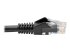 Eaton Tripp Lite Series Cat6 Gigabit Snagless Molded (UTP) Ethernet Cable (RJ45 M/M), PoE, Black, 7 ft. (2.13 m) - Närbild