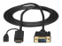 StarTech.com HDMI till VGA aktiv konverteringskabel på 1,8 m – HDMI till VGA adapter – 1920x1200 eller 1080p - Framsidan