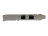 StarTech.com Dual Port PCI Express (PCIe x4) Gigabit Ethernet Server Adapter - Vänster sida