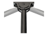 StarTech.com Dual TV Ceiling Mount, Back-to-Back Heavy Duty Hanging Dual Screen Mount with Adjustable Telescopic 3.5' to 5' Pole, Tilt/Swivel/Rotate, VESA Bracket for 32”-75" Displays - Närbild