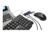 Eaton Tripp Lite series 3-Port USB-C hub w/ Gigabit ethernet GbE, USB-C Charging USB Type C USB 3.1 Hub - Vänster vinkel