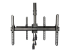 StarTech.com Dual TV Ceiling Mount, Back-to-Back Heavy Duty Hanging Dual Screen Mount with Adjustable Telescopic 3.5' to 5' Pole, Tilt/Swivel/Rotate, VESA Bracket for 32”-75" Displays - Närbild