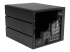 StarTech.com Flyttbart hyllfritt bakpanelställ i aluminium med hot swap-funktion för fyra 3,5" SAS II/SATA III - Vänster vinkel