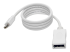 Eaton Tripp Lite Series Keyspan Mini DisplayPort to DisplayPort Adapter Cable (M/F), 4K 60 Hz, DP 1.2, HDCP 2.2, 3 ft. (0.9 m) - Framsidan