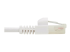 Eaton Tripp Lite Series Safe-IT Cat6a 10G Snagless Antibacterial Slim UTP Ethernet Cable (RJ45 M/M), White, 5 ft. (1.52 m) - Närbild