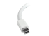StarTech.com Mini DisplayPort till HDMI-videoadapter – Vit - Närbild