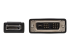Eaton Tripp Lite Series DisplayPort to DVI Adapter Cable (DP with Latches to DVI-D Single Link M/M), 10 ft. (3.1 m) - Närbild