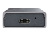 StarTech.com USB-C 10Gbps to M.2 NVMe or M.2 SATA SSD Enclosure, Tool-free M.2 PCIe/SATA NGFF SSD Enclosure, Portable Aluminum Case, USB Type-C & USB-A Host Cables, For 2230/2242/2260/2280 - Vänster sida