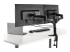 StarTech.com Skrivbordsmonterad dubbel monitorarm - Tillbaka