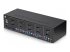 StarTech.com 4-Port Dual-Monitor DisplayPort KVM Switch, 4K 60Hz, 2x USB 5Gbps Hub Ports, 2x USB 2.0 HID Ports, Hotkey and Push-Button Switching, TAA Compliant - Höger vinkel