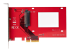 StarTech.com U.3 to PCIe Adapter Card, PCIe 4.0 x4 Adapter For 2.5" U.3 NVMe SSDs, SFF-TA-1001 PCI Express Add-in Card for Desktops/Servers, TAA Compliant - Framsidan