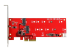 StarTech.com 2x M.2 SATA SSD Controller Card - Framsidan