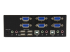 StarTech.com KVM-switch med 2 portar med dubbel VGA - Tillbaka