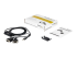 StarTech.com FTDI USB till seriell RS232-kabeladapter med 2 portar och COM-retention - Höger vinkel