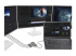 StarTech.com USB-C to Triple DisplayPort 1.4 MST Hub, 4K 60Hz, 1ft (30cm) Cable, USB Type-C Multi Monitor Adapter for Laptop, DP 1.4 Multi-Stream Transport Hub, DisplayPort Splitter - Vänster vinkel