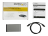 StarTech.com USB C Dock, 4K Dual Monitor DisplayPort, Mini Laptop Docking Station, 100W Power Delivery Passthrough, GbE, 2-Port USB-A Hub, USB Type-C Multiport Adapter 3.3' Cable, Dual DP - Framsidan