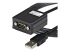 StarTech.com 1,8 m professionell RS422/485 USB seriell kabeladapter med COM-retention - Höger vinkel