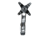 StarTech.com Wall Mount Monitor Arm, Articulating Ergonomic VESA Wall Mount Monitor Arm, 20" (52cm) Long , Single 34" Display up to 30.9lb/14kg, Swivel/Tilt/Rotate, Adjustable Screen Mount - Framsidan