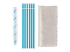 StarTech.com Privacy Screen Adhesive Strips and Mounting Tabs, Installation Kit for Laptop/Computer Monitor Anti Glare Privacy Filters, Replacement Strips and Holder Tabs - Framsidan