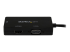 StarTech.com A/V-reseadapter: 3-i-1 Mini DisplayPort till VGA-, DVI- eller HDMI-konverterare - Närbild
