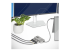 StarTech.com USB-C to Triple DisplayPort 1.4 MST Hub, 4K 60Hz, 1ft (30cm) Cable, USB Type-C Multi Monitor Adapter for Laptop, DP 1.4 Multi-Stream Transport Hub, DisplayPort Splitter - Vänster vinkel