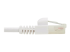 Eaton Tripp Lite Series Safe-IT Cat6a 10G Snagless Antibacterial Slim UTP Ethernet Cable (RJ45 M/M), White, 7 ft. (2.13 m) - Närbild