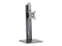 StarTech.com Free Standing Single Monitor Mount, Height Adjustable Monitor Stand, For VESA Mount Displays up to 32" (15lb/7kg), Ergonomic Monitor Stand for Desk, Tilt/Swivel/Rotate, Black - Vänster vinkel