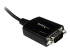 StarTech.com 30 cm USB till RS232 seriell DB9 kabeladapter med COM-retention - Närbild
