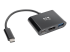 Eaton Tripp Lite Series USB C to HDMI Adapter w/USB-A Hub and PD Charging - Framsidan
