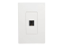Eaton Tripp Lite Series HDMI Coupler Keystone Panel Mount F/F Black - Framsidan