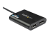 StarTech.com USB 3.0 till Dual DisplayPort-adapter - Höger vinkel