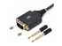 StarTech.com 1ft (30cm) USB to Serial Adapter Cable, COM Retention, RS232 - Höger vinkel