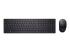 Dell Pro KM5221W - Sats med tangentbord och mus - Framsidan