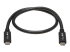 Eaton Tripp Lite Series USB C Cable USB 3.1 Gen 2, 5A Rating 10Gbps M/M USB Type C 20in - Vänster vinkel