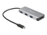 StarTech.com USB C-hubb med 3 portar på 10 Gbps och SD-kortläsare - Vänster vinkel